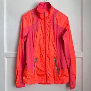 Lululemon Sz 4 Nothing But Run Reflective Jacket Water Resist EUC